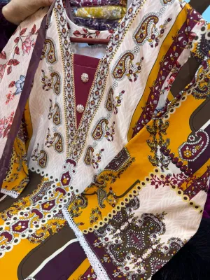 Dubai Silk 3 Pc Collection 22